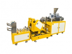 XH-433-40平行異向雙螺桿流延造粒一體機(jī)